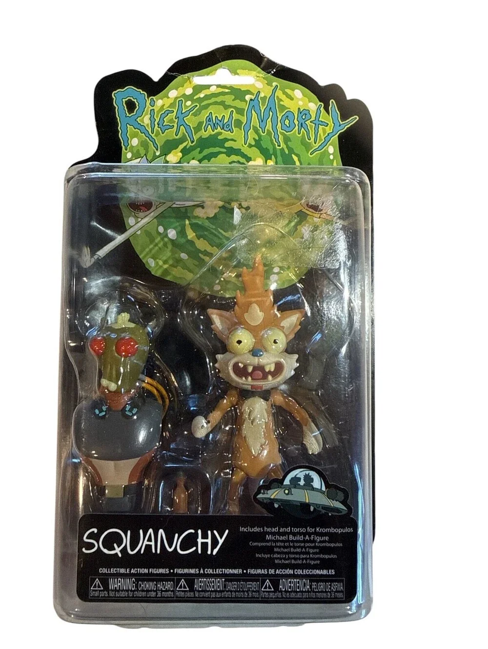 Rick and Morty Action Figures Lot Squanchy Summer Purge Suit Morty Scary Terry